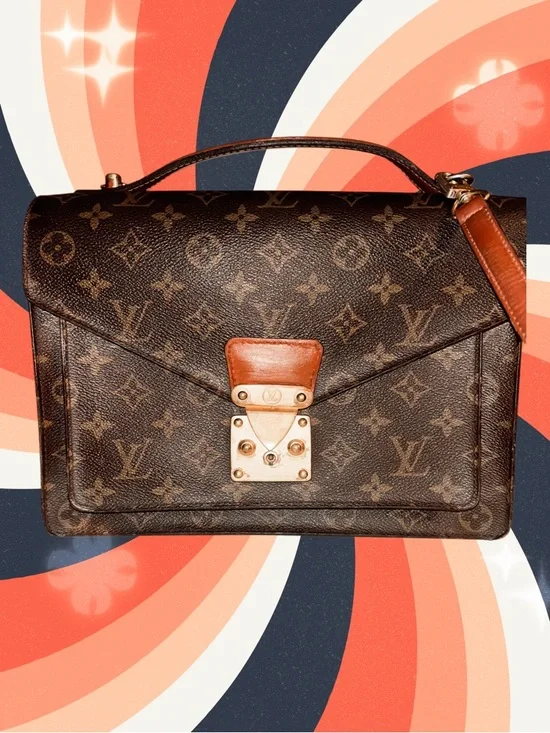 Louis Vuitton Monogram Monceau 2-Way Vintage Bag - Picture 8 of 8